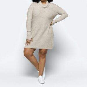 Market & Spruce Cowl Neck Sweater Dress 1X